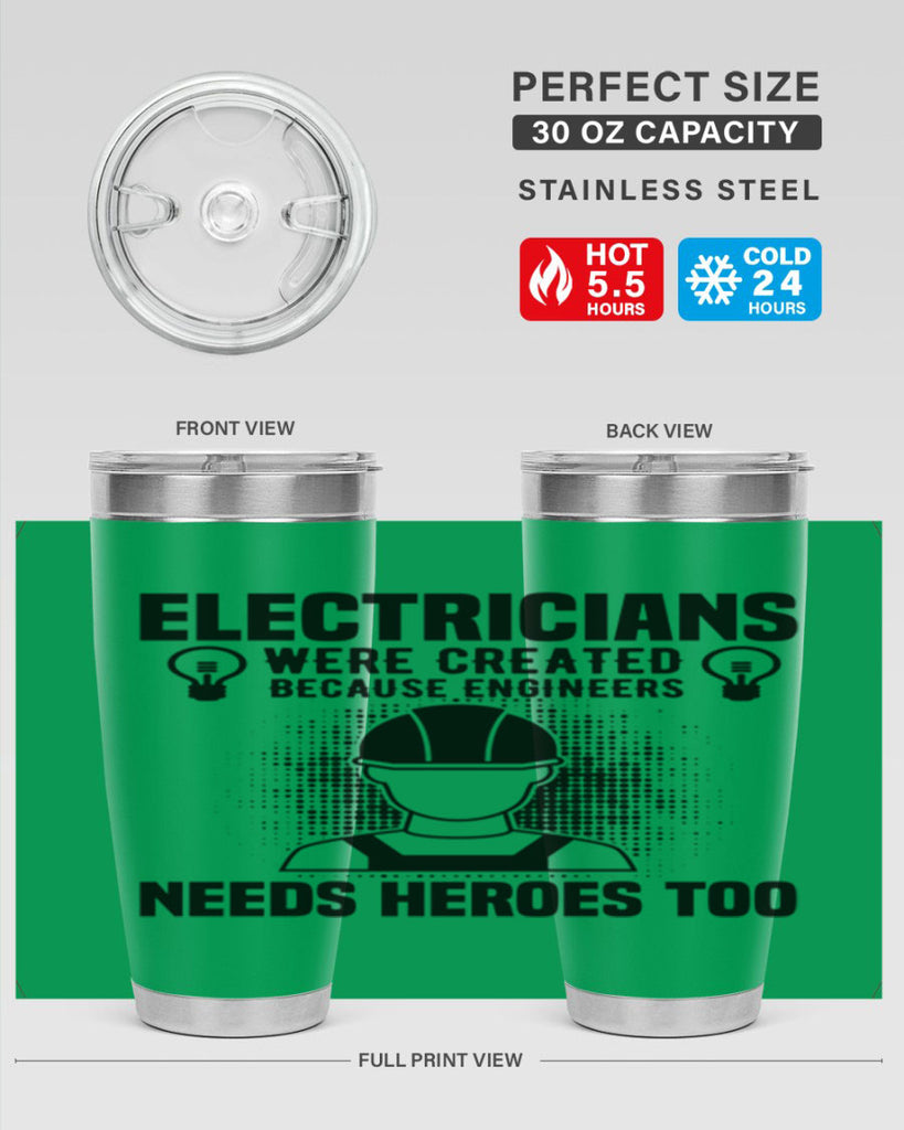 Electrician were Style 52#- electrician- tumbler