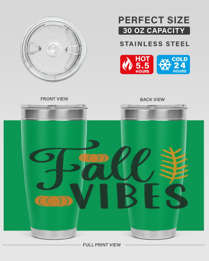 Fallvibes 163#- fall- Tumbler