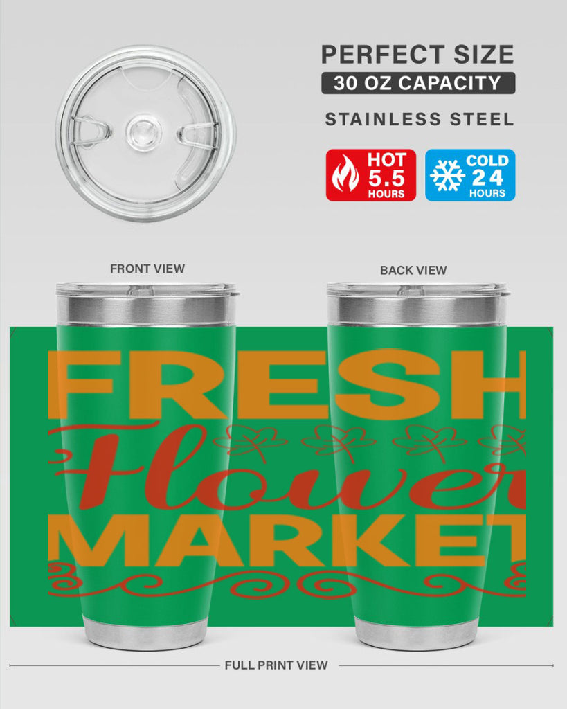 Fresh flower market 143#- spring- Tumbler