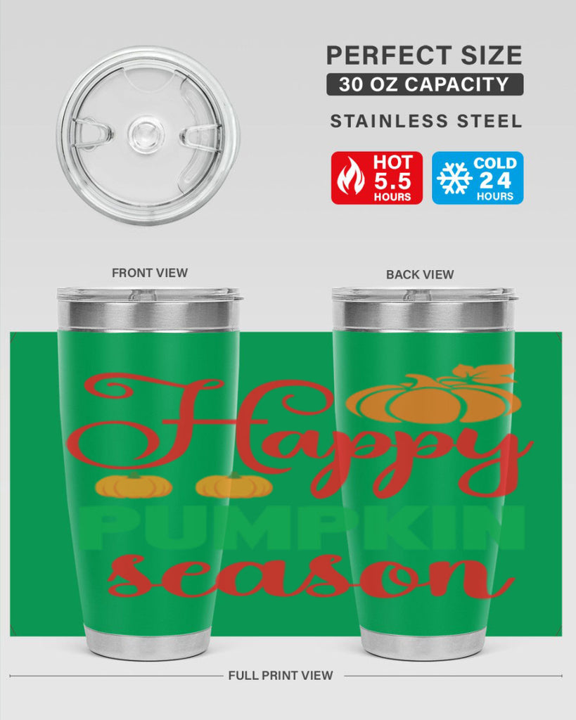 HAPPYPUMPKINSEASON 257#- fall- Tumbler