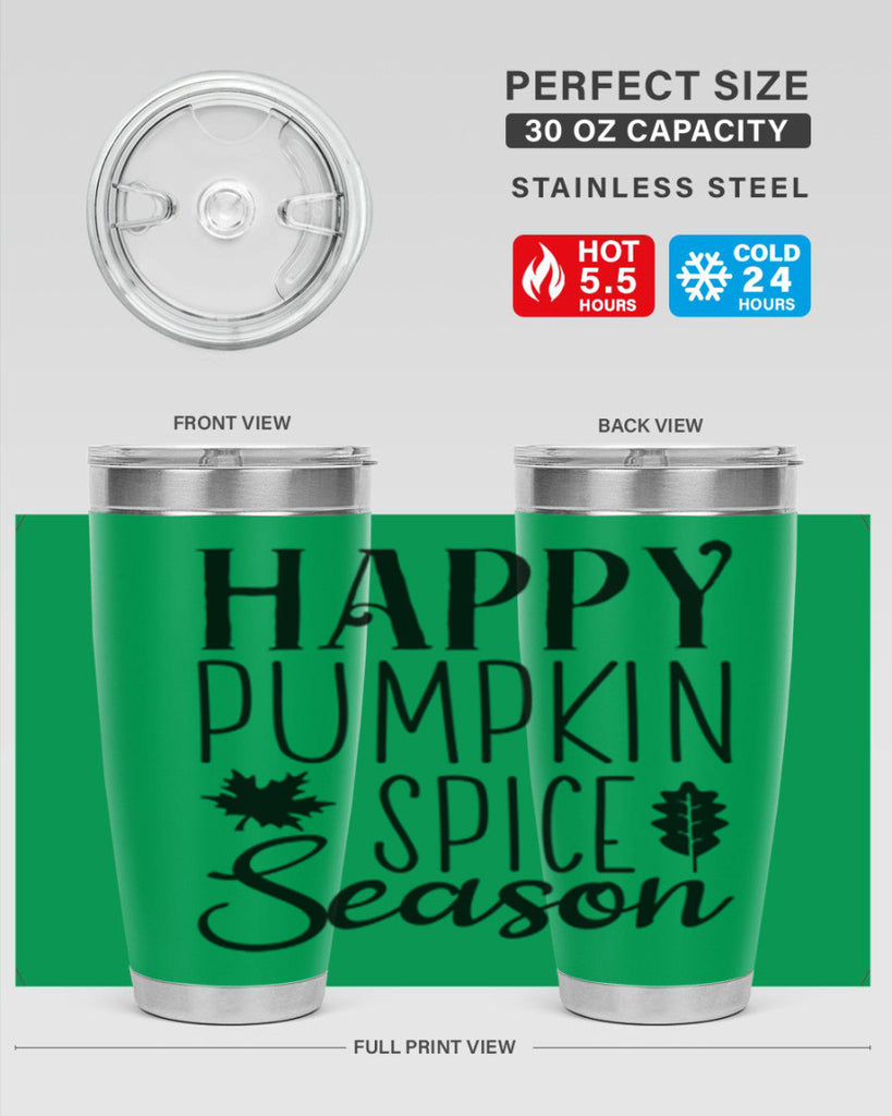 Happy Pumpkin Spice Sason 241#- fall- Tumbler