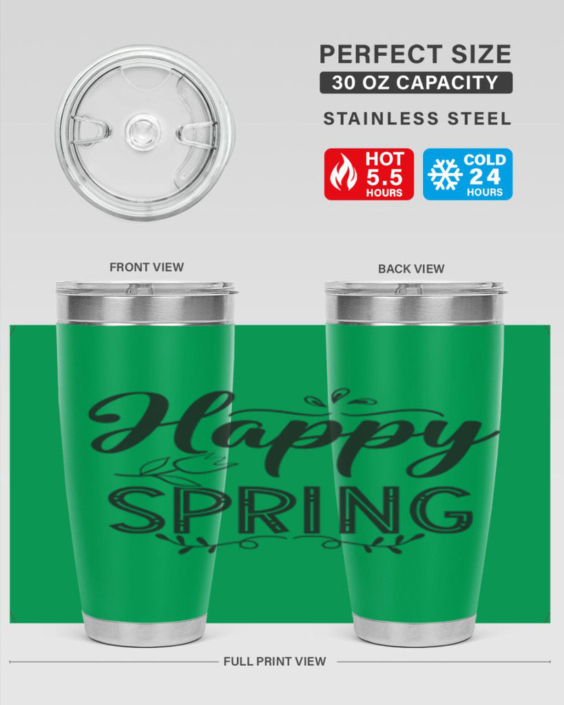 Happy spring175#- spring- Tumbler