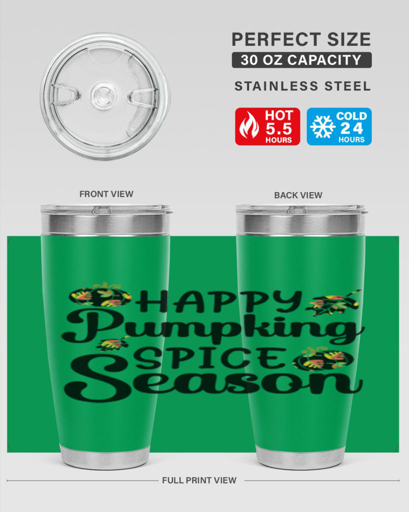 Happypumpkinspiceseason 258#- fall- Tumbler