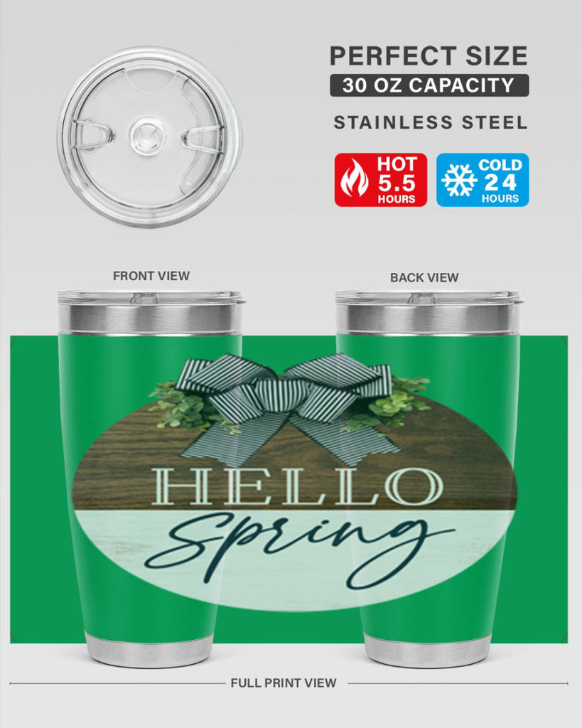 Hello Spring basic Mockup187#- spring- Tumbler