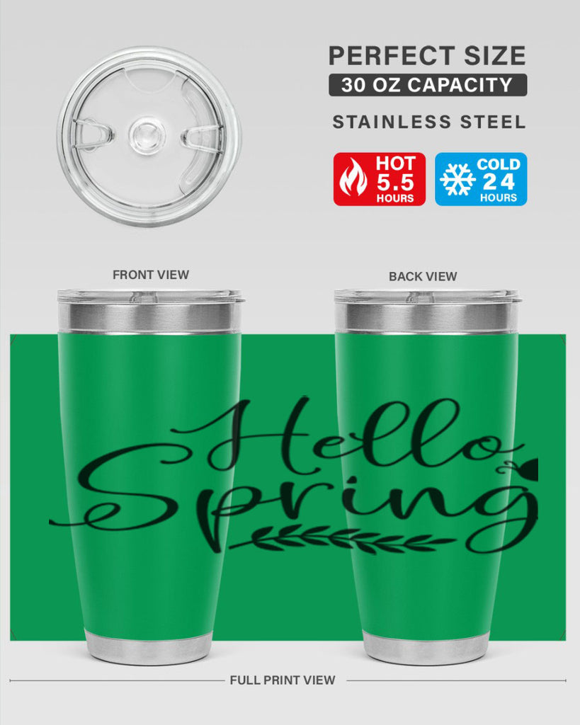 Hello spring design  222#- spring- Tumbler
