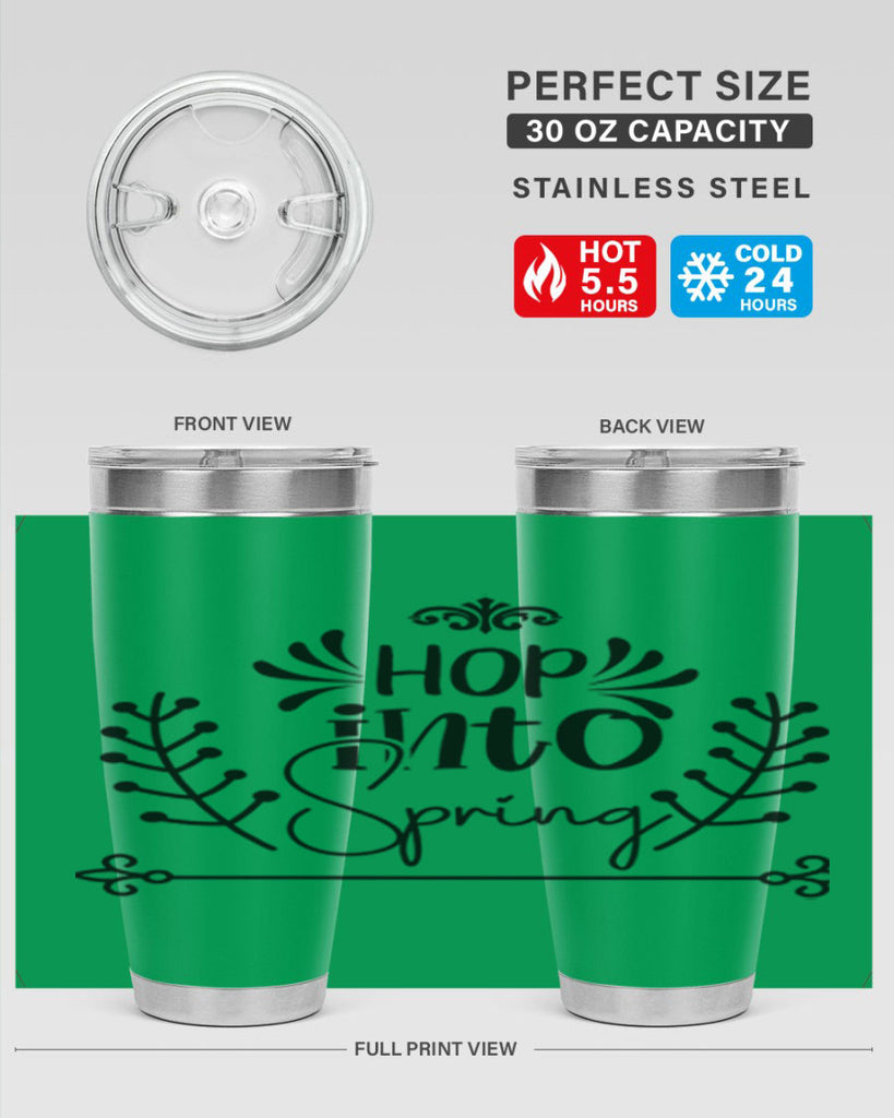Hop into Spring 248#- spring- Tumbler