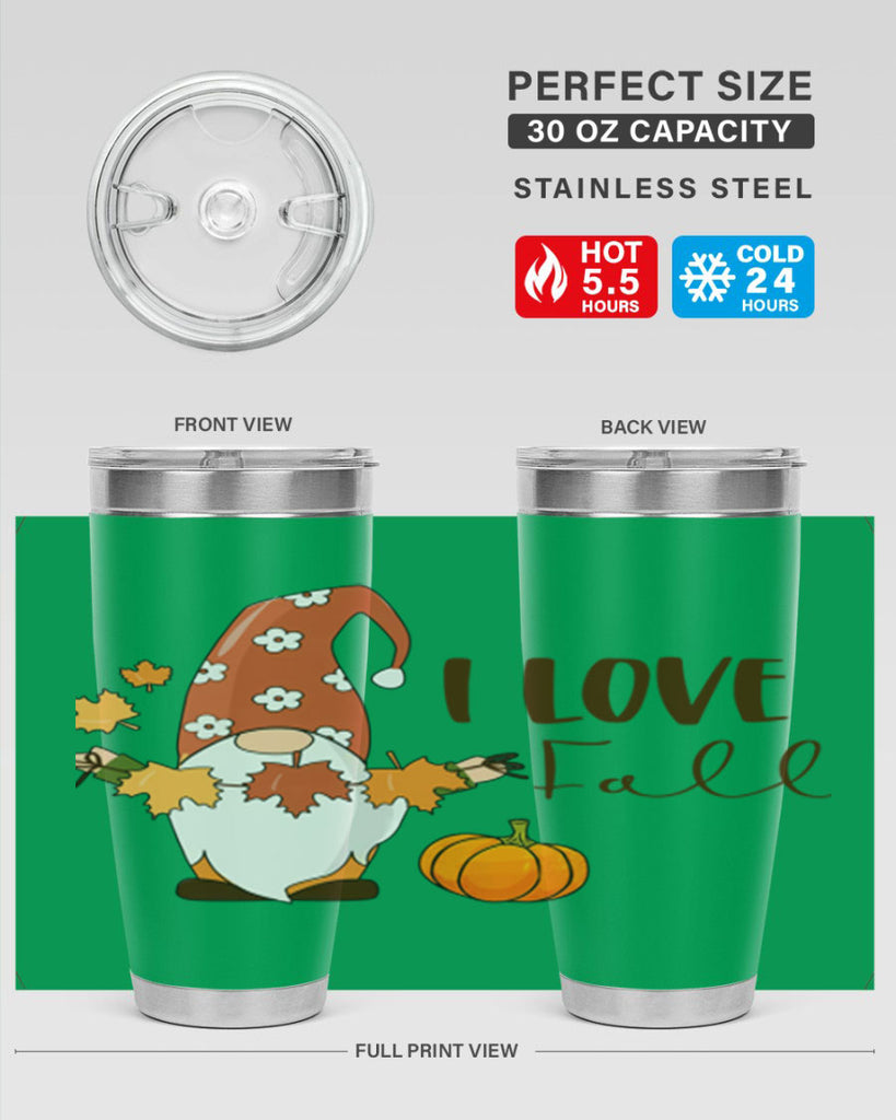 ILoveFallGnome 344#- fall- Tumbler