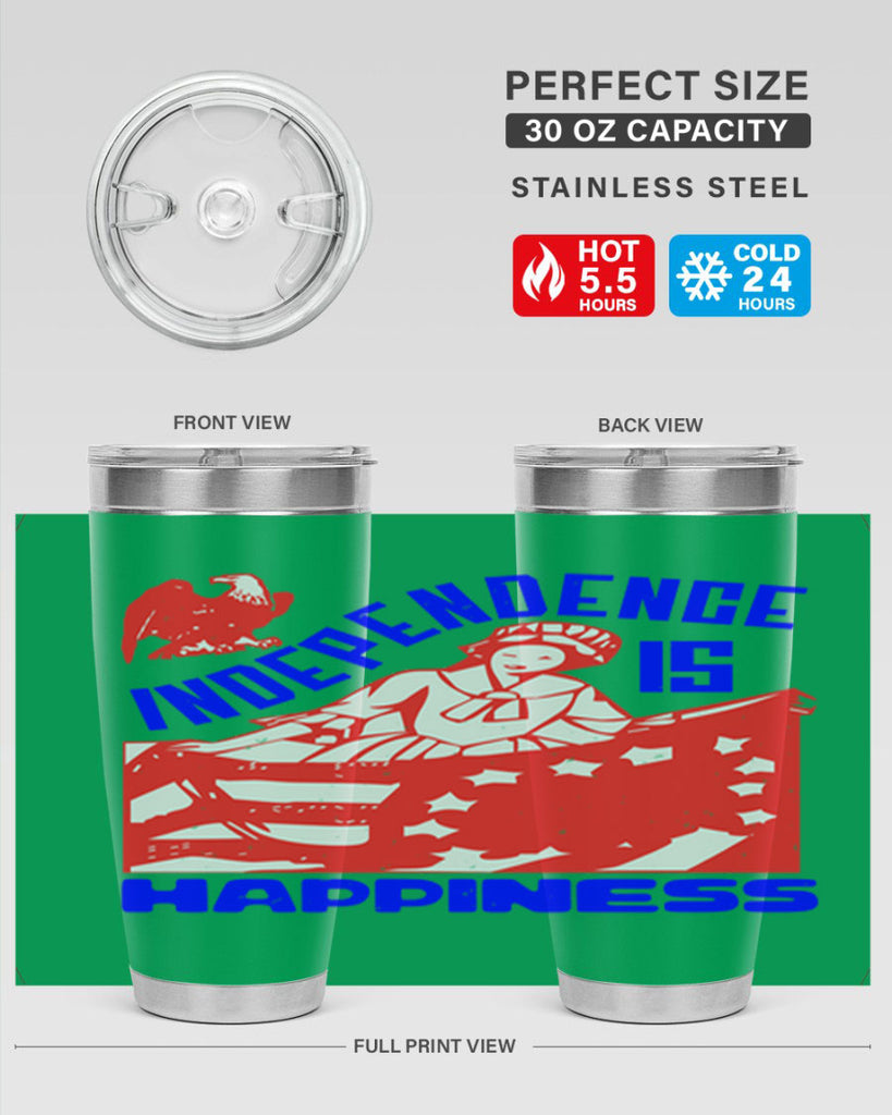 Independence is Style 26#- Fourt Of July- Tumbler
