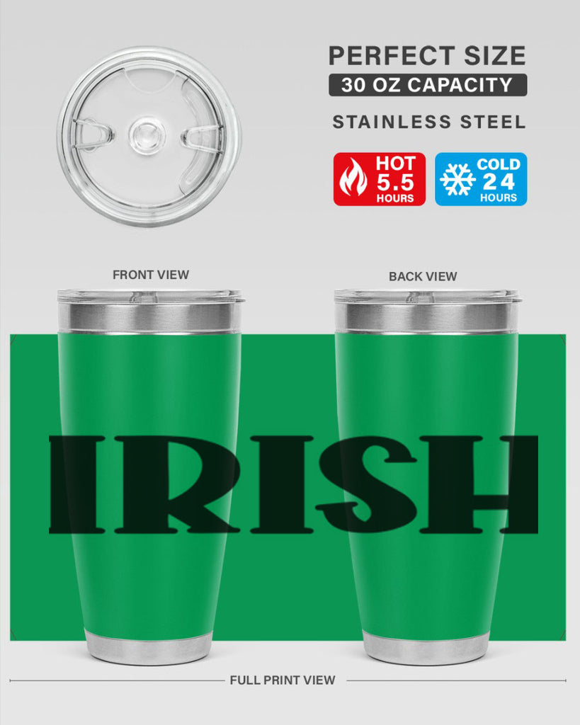 Irish Style 77#- St Patricks Day- Tumbler