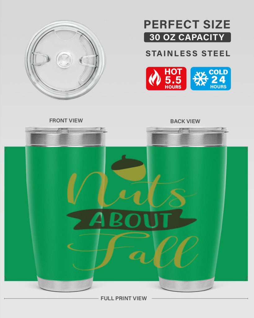 Nuts About Fall 442#- fall- Tumbler