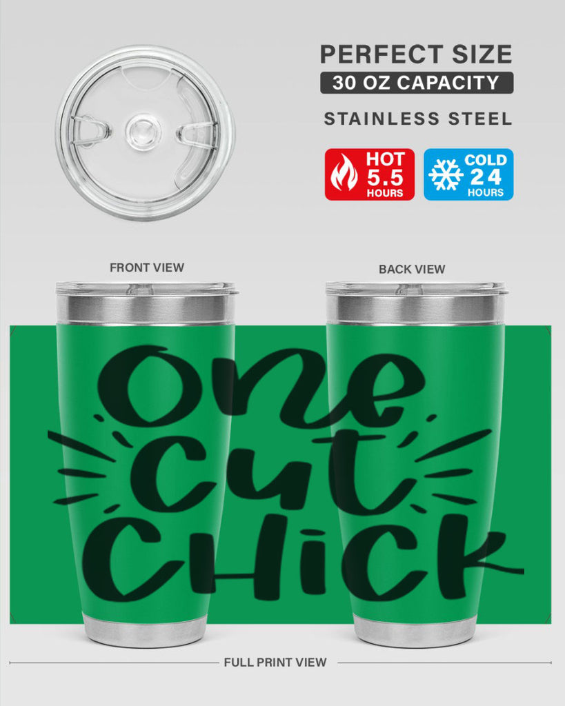 One cut chick  388#- spring- Tumbler