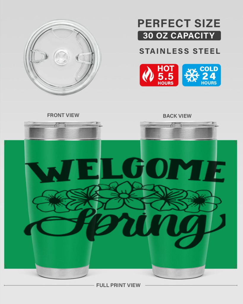 PNG_Welcome Spring396#- spring- Tumbler