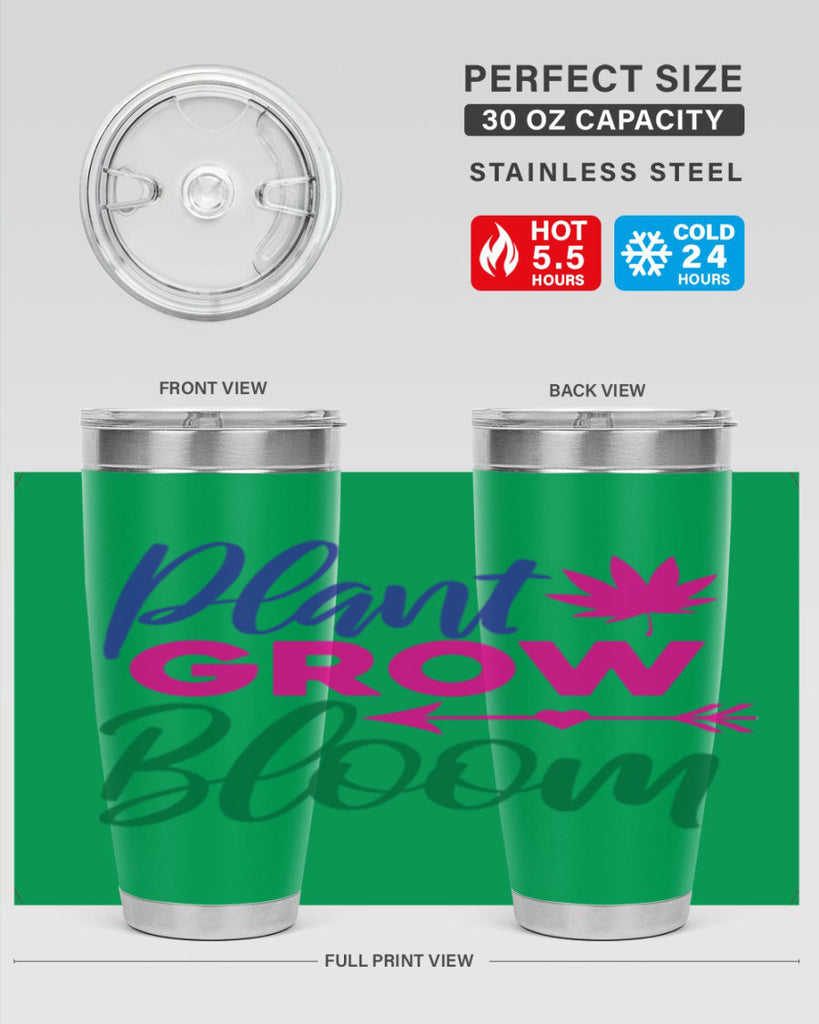 Plant Grow Bloom 389#- spring- Tumbler