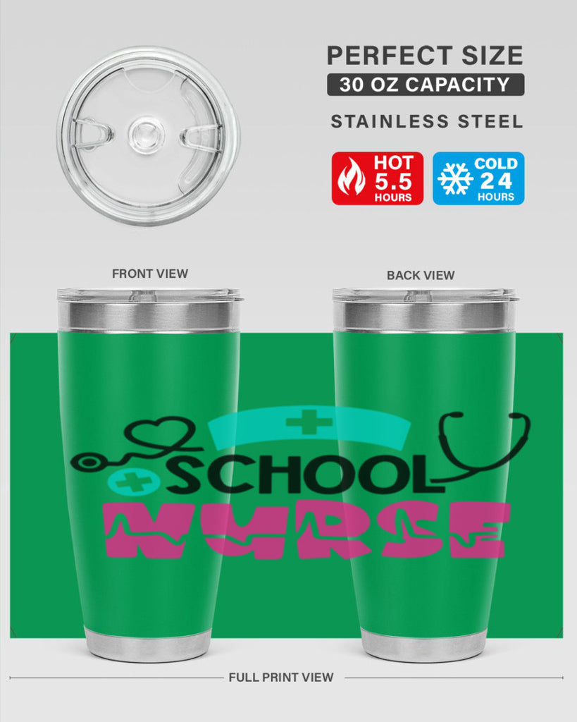 School Nurse Style Style 50#- nurse- tumbler