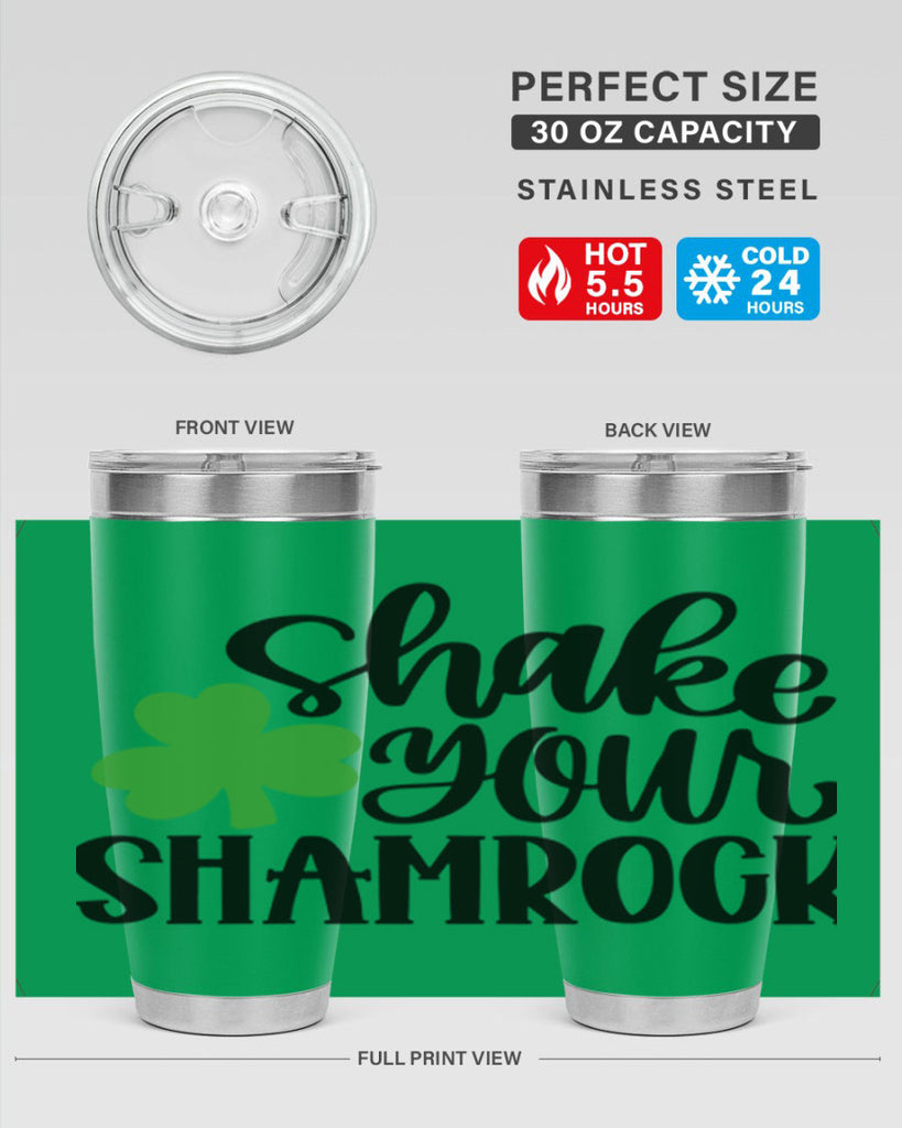 Shake Your Shamrock Style 33#- St Patricks Day- Tumbler