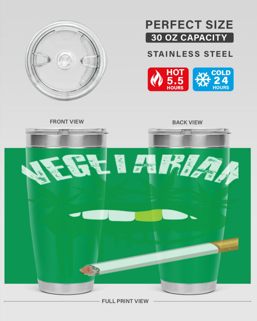 Vegetarian 270#- marijuana- Tumbler