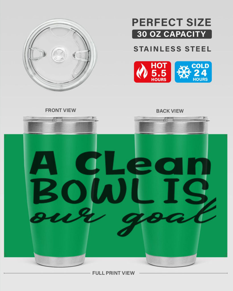 a clean bowl is our goal 93#- bathroom- Tumbler
