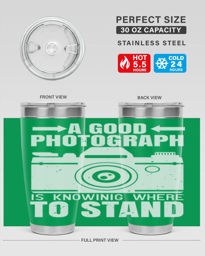 a good photograph is knowing where to stand 50#- photography- Tumbler