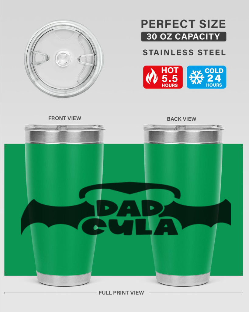 dadcula 80#- halloween- Tumbler