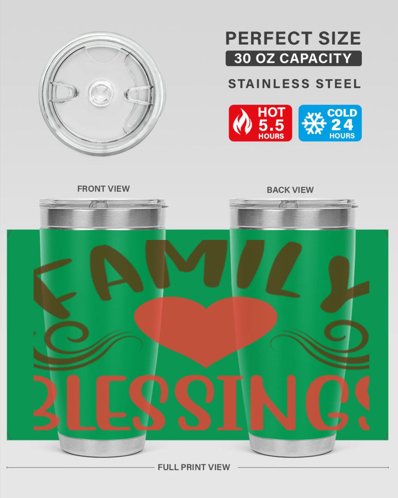 family blessings 169#- fall- Tumbler
