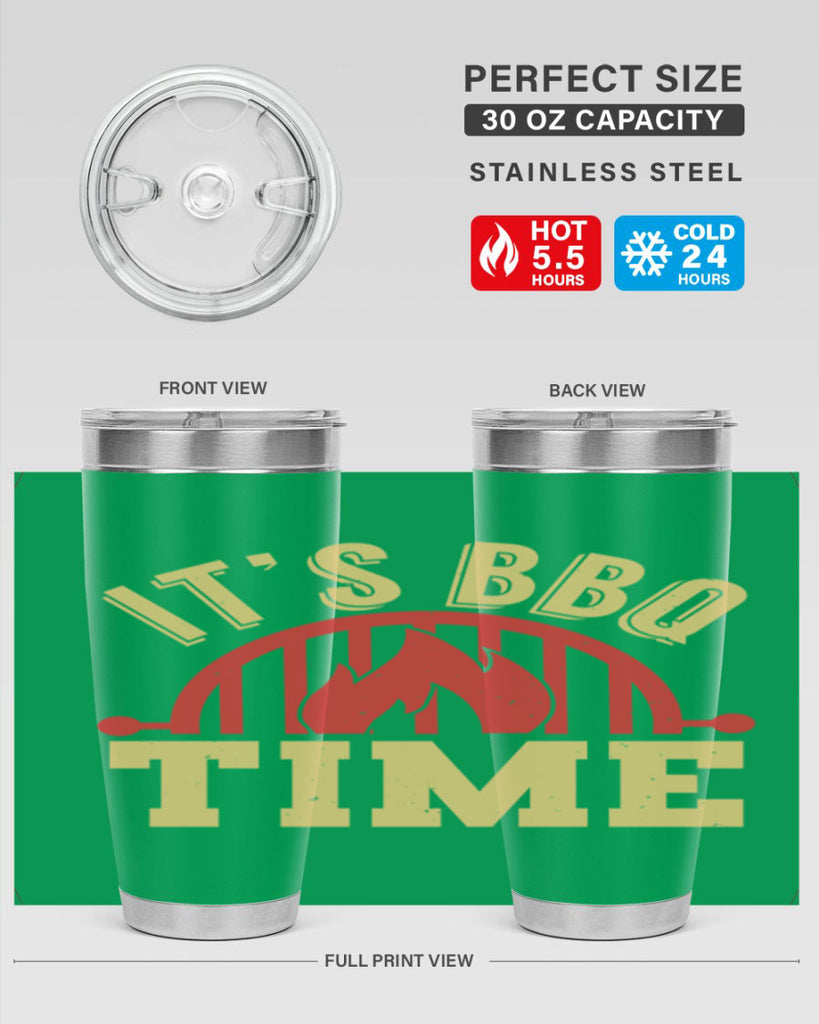 its bbq time 32#- bbq- Tumbler