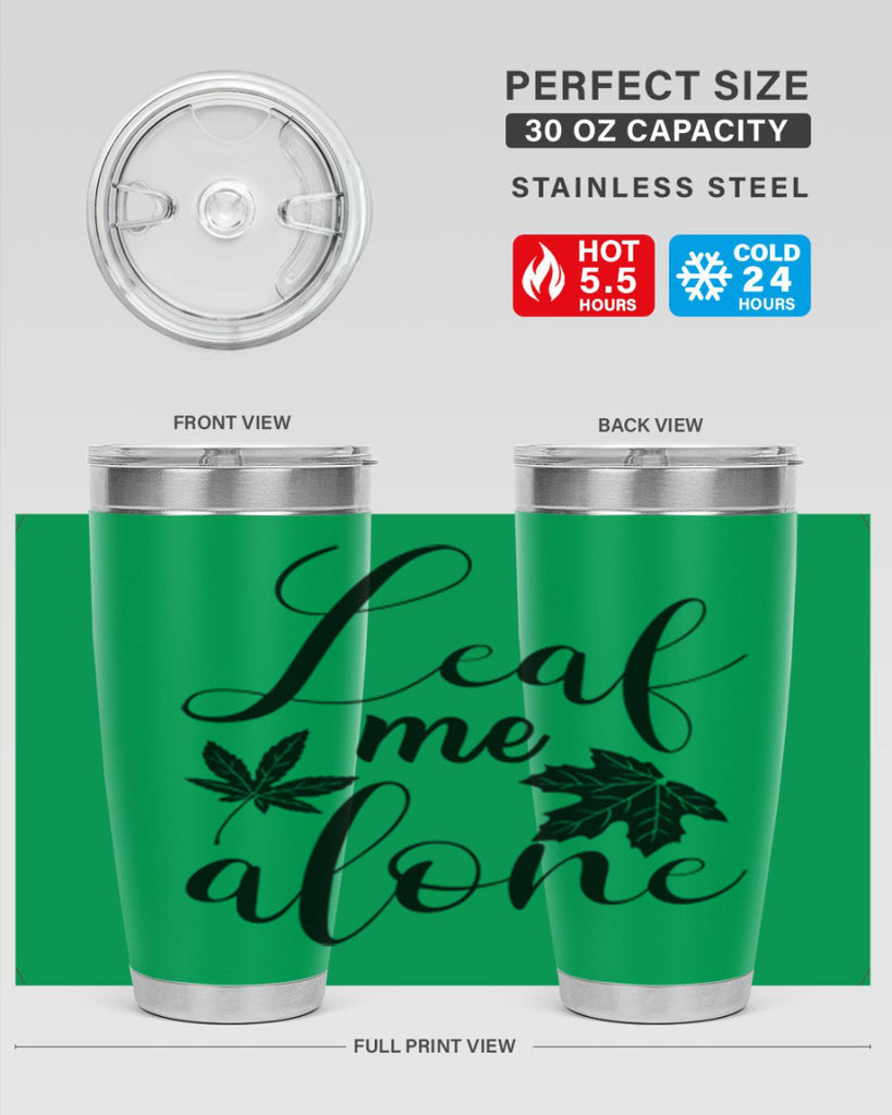 leaf me alone 387#- fall- Tumbler