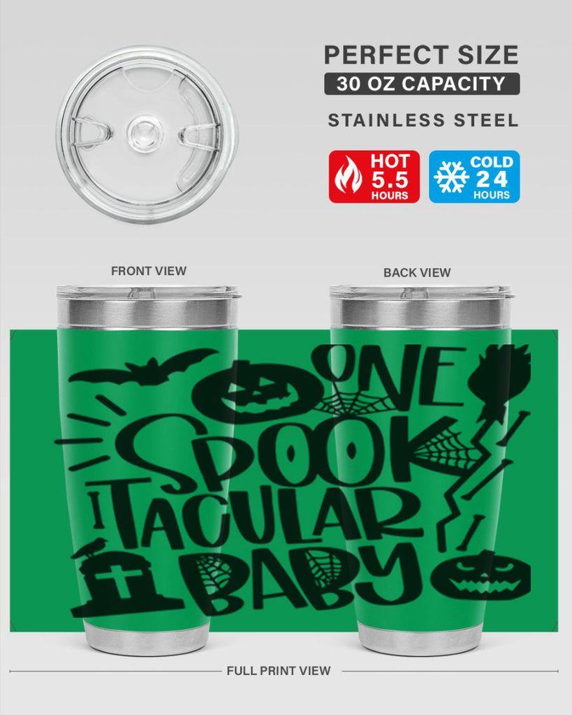 one spooktacular baby 39#- halloween- Tumbler