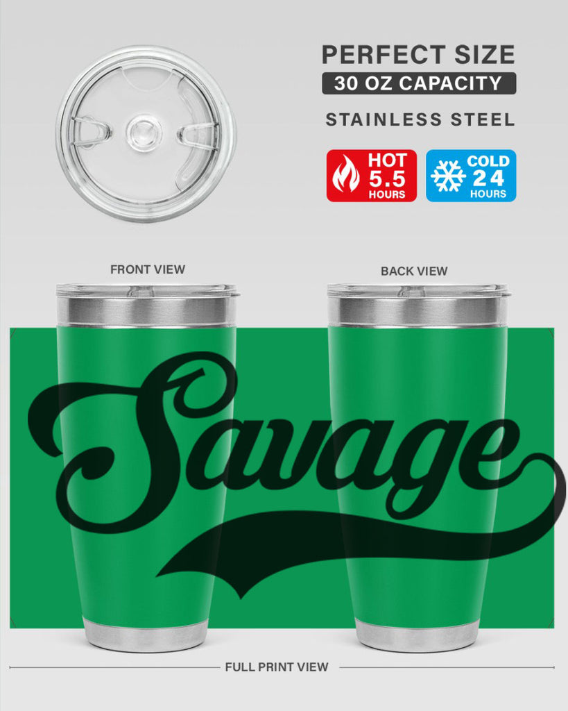 savage script 40#- black words phrases- Cotton Tank