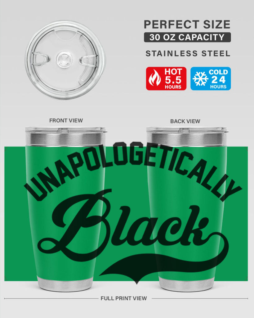 unapologetically black 15#- black words phrases- Cotton Tank