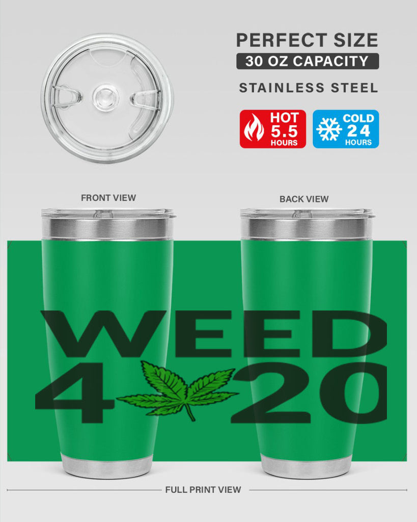 weed 420 282#- marijuana- Tumbler