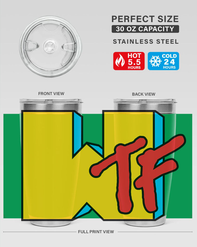 wtf 8#- black words phrases- Cotton Tank