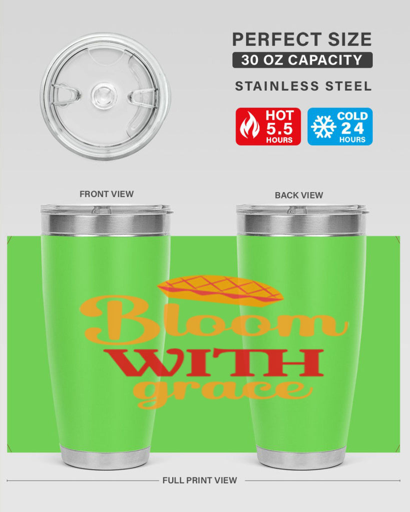 Bloom with grace 81#- spring- Tumbler
