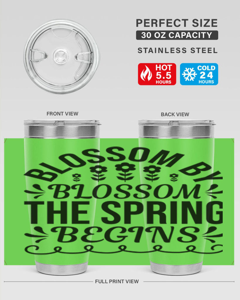 Blossom by blossom the spring 93#- spring- Tumbler