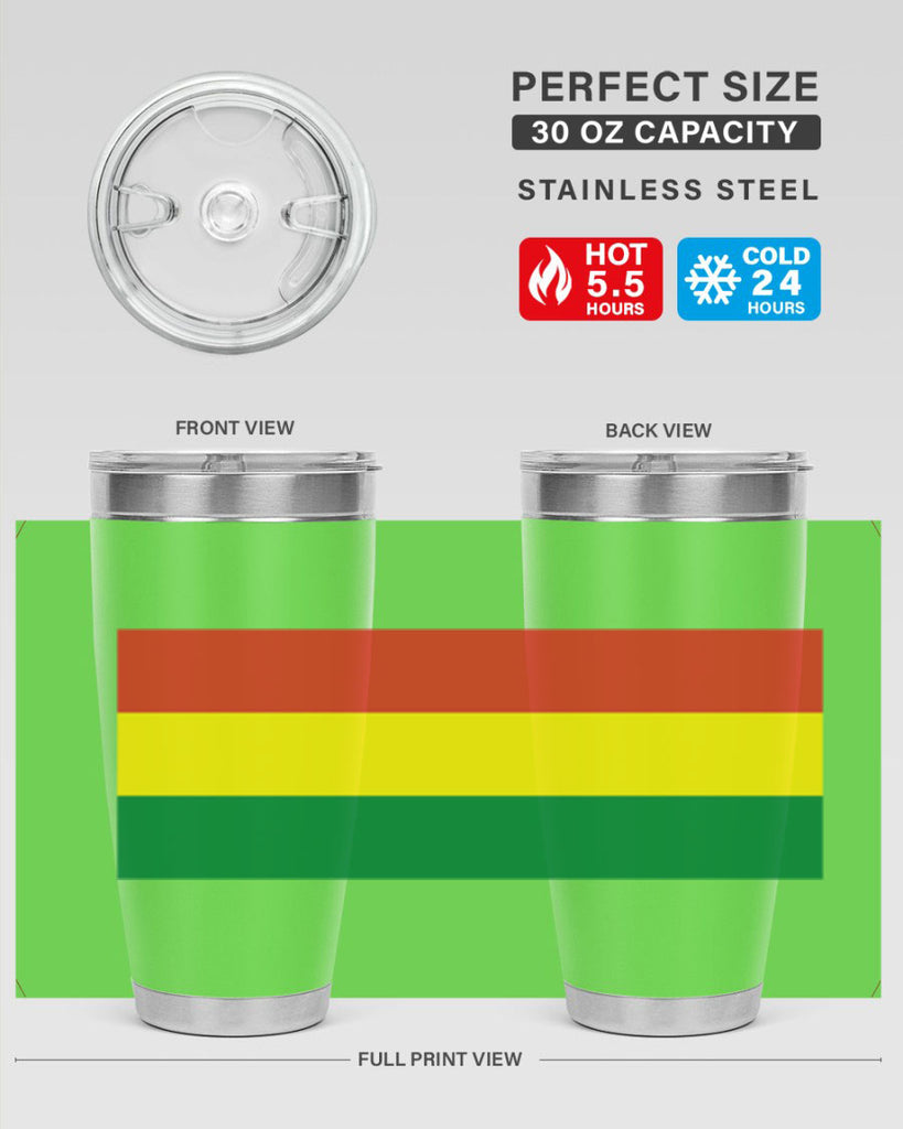 Bolivia 177#- world flags- Tumbler