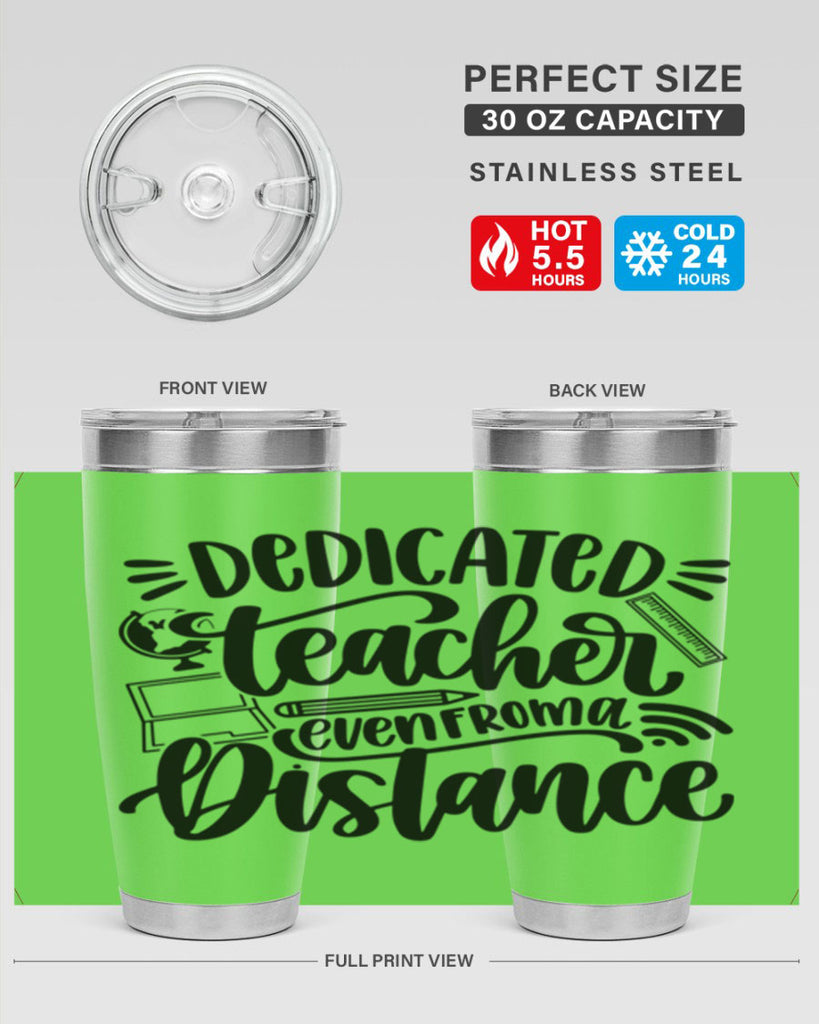 Dedicated Teacher Even Style 79#- teacher- tumbler