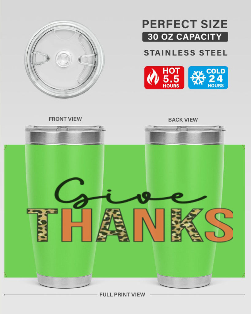 Give thanks 194#- fall- Tumbler