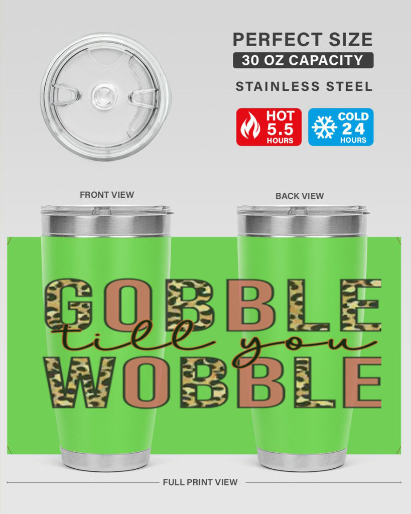 Gobble till you wobble 202#- fall- Tumbler