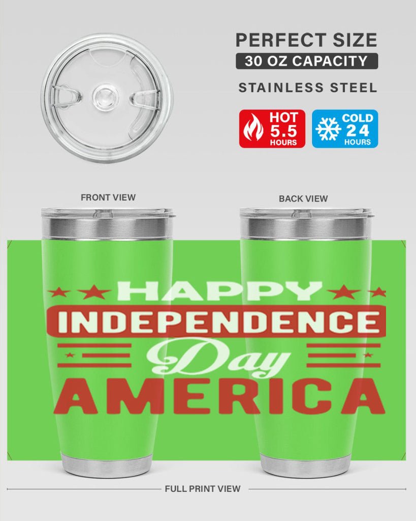 Happy independece day America Style 103#- Fourt Of July- Tumbler