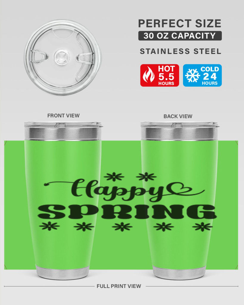 Happy spring  178#- spring- Tumbler