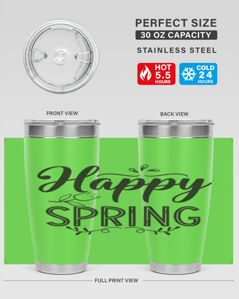 Happy spring175#- spring- Tumbler