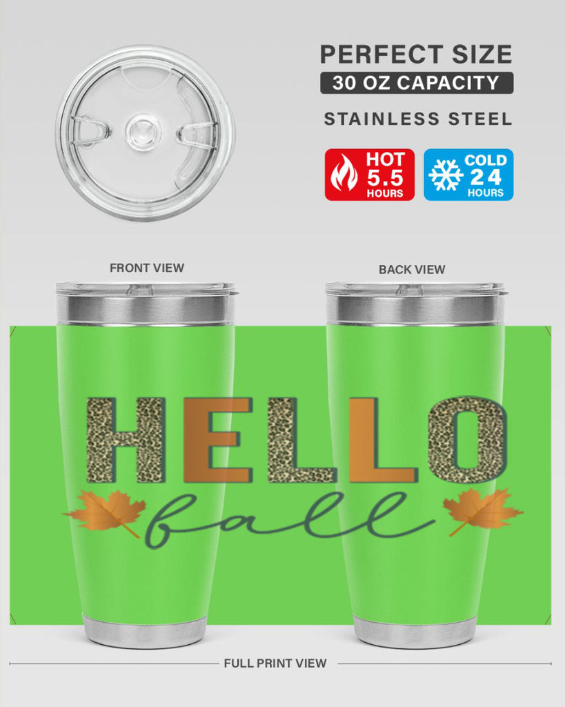 Hello Fall 272#- fall- Tumbler