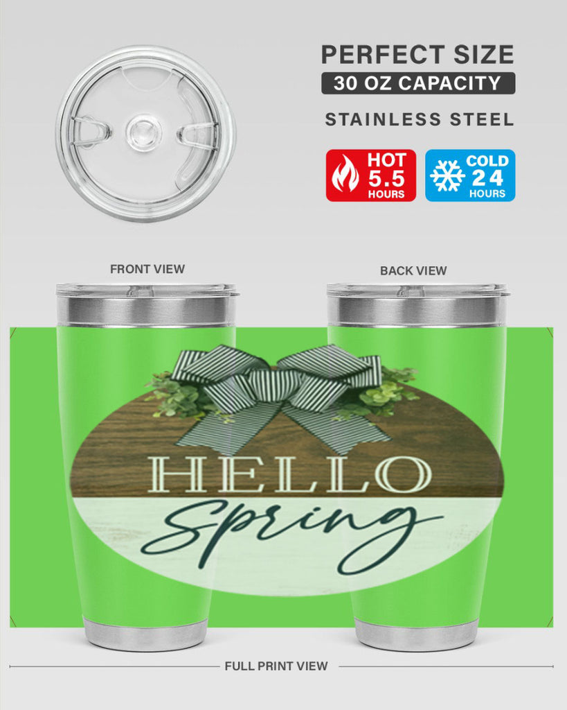 Hello Spring basic Mockup187#- spring- Tumbler