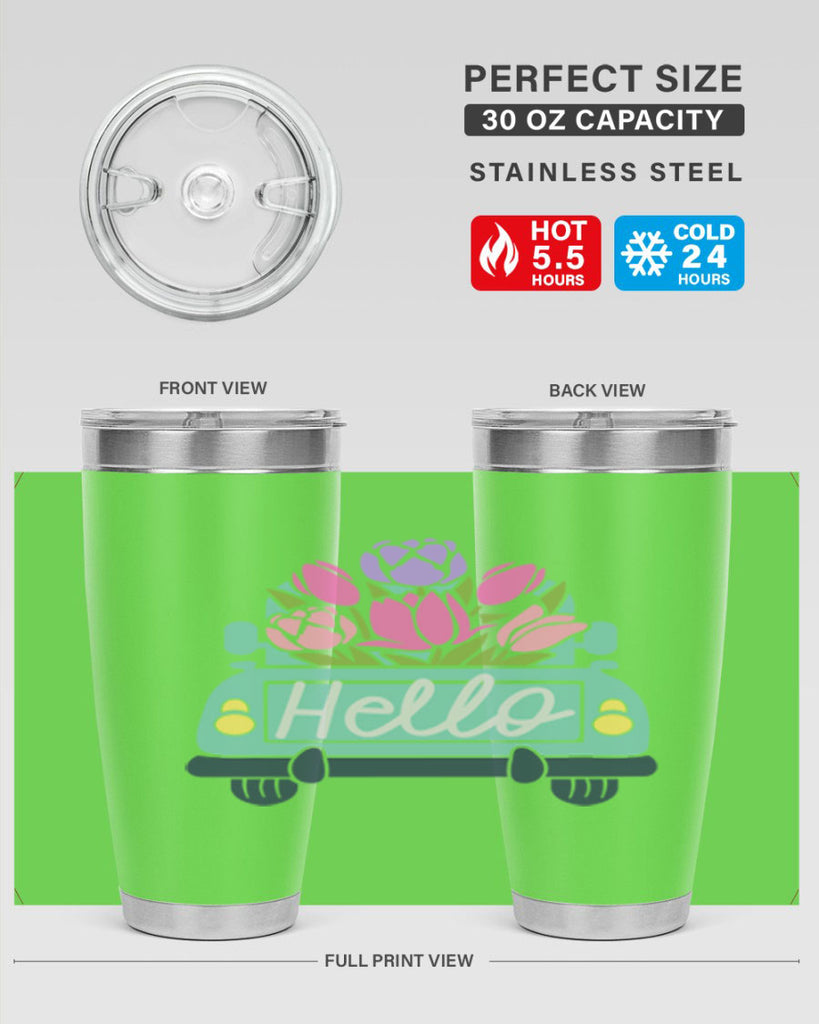 Hello Truck218#- spring- Tumbler