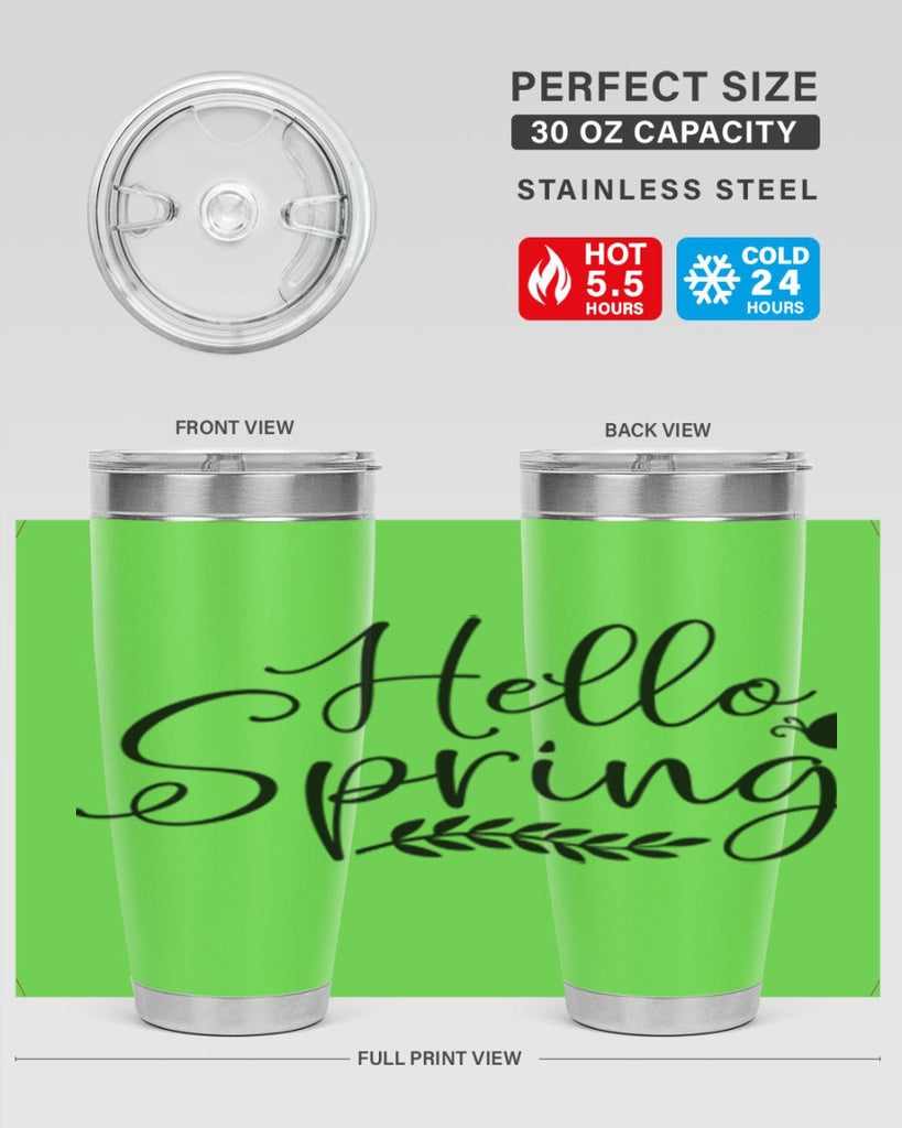 Hello spring design  222#- spring- Tumbler