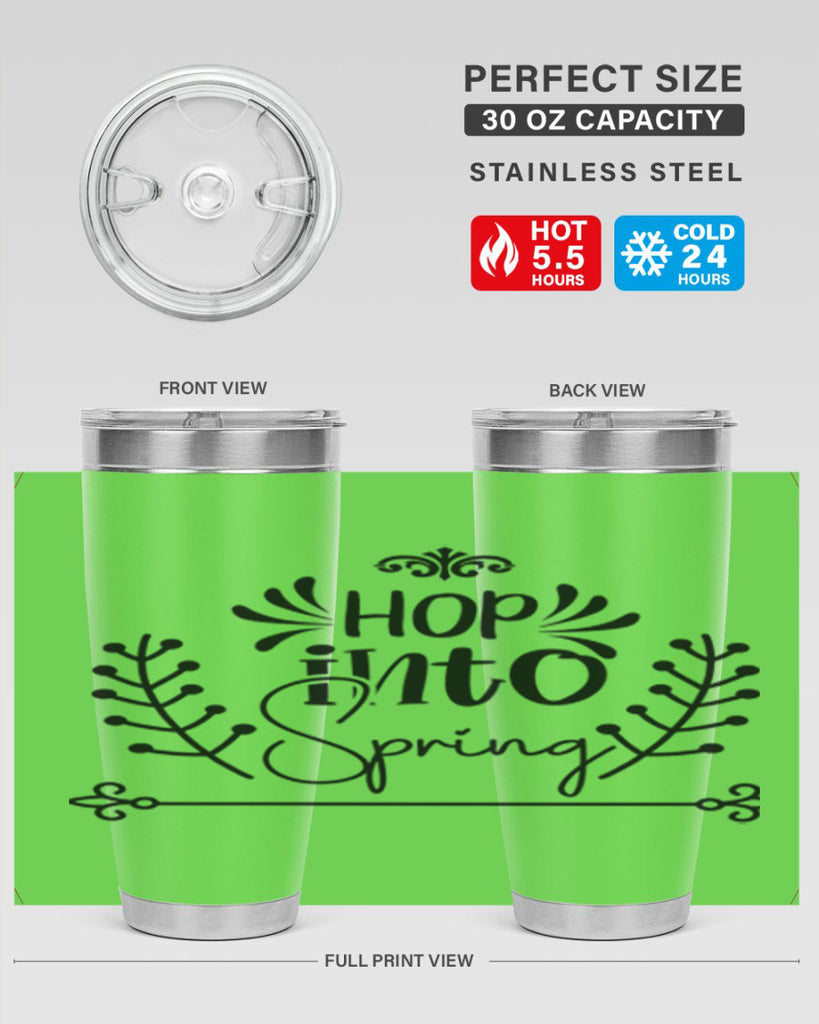 Hop into Spring 248#- spring- Tumbler