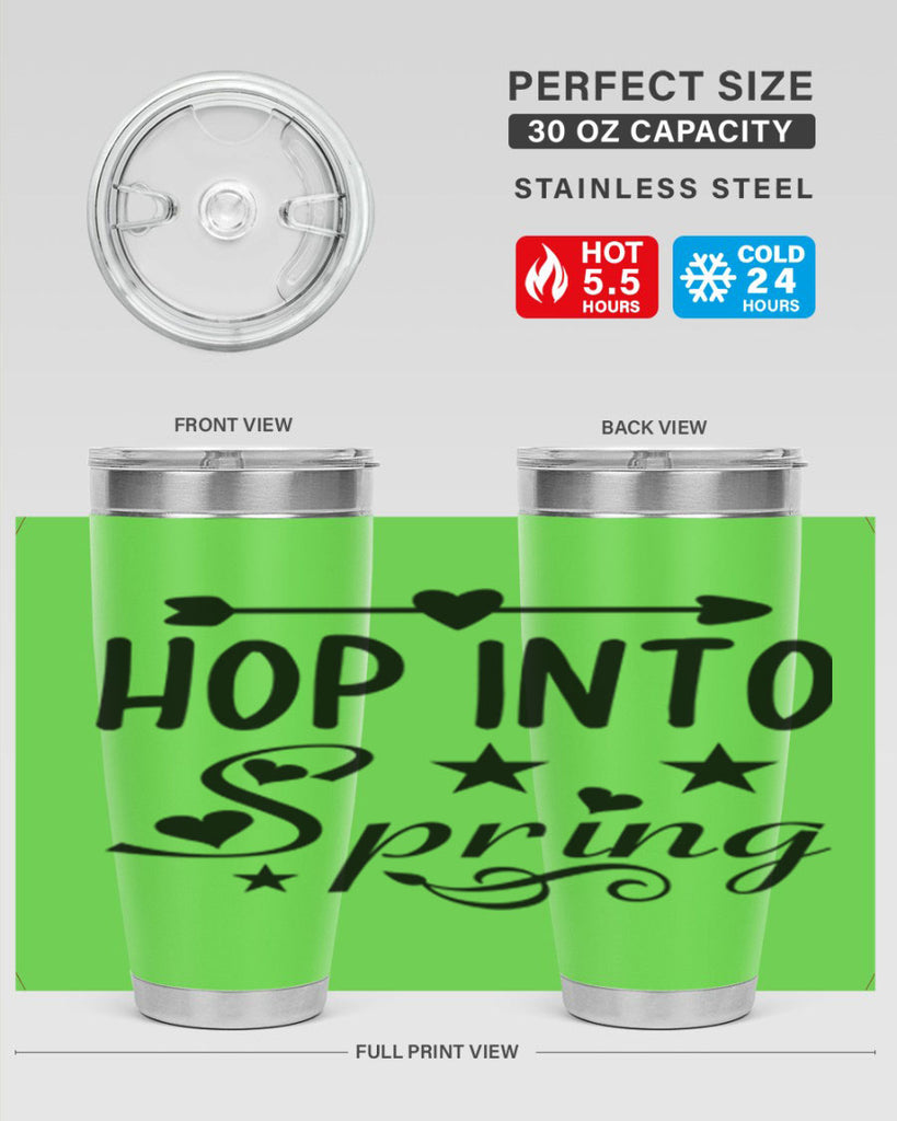 Hop into Spring 249#- spring- Tumbler