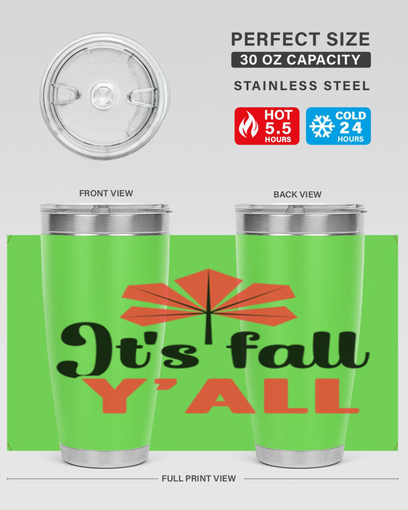 Its fall yall 373#- fall- Tumbler
