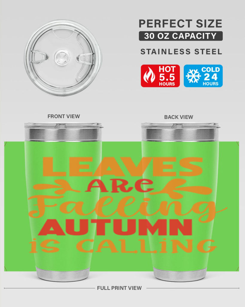 LeavesAreFallingAutumnis 394#- fall- Tumbler