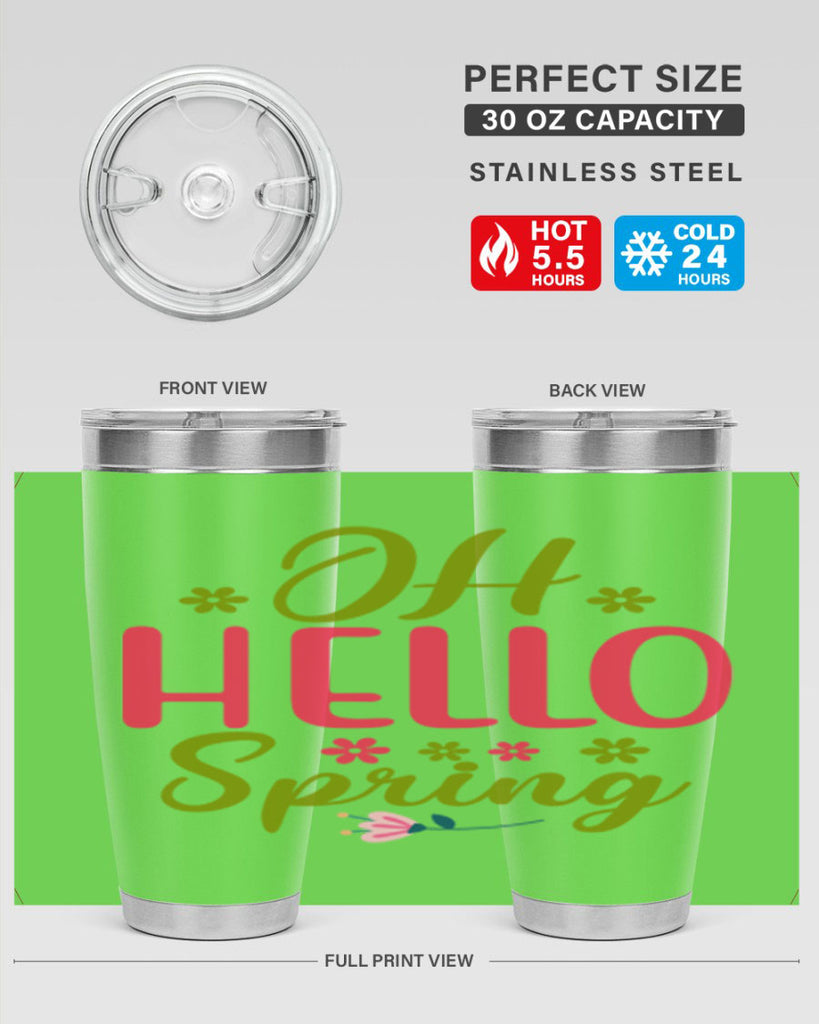 Oh Hello Spring 360#- spring- Tumbler