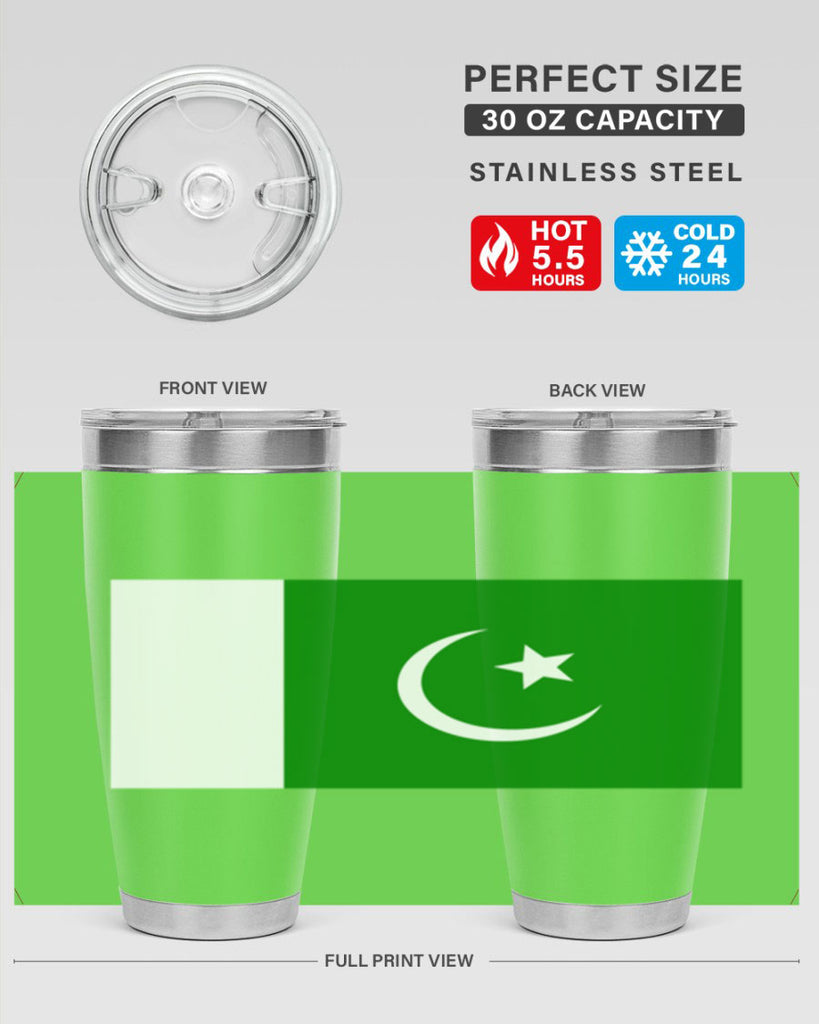 Pakistan 66#- world flags- Tumbler